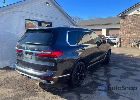 2020 BMW X7 xDrive40I из США, поврежденный, VIN 5UXCW2C02L9C42860